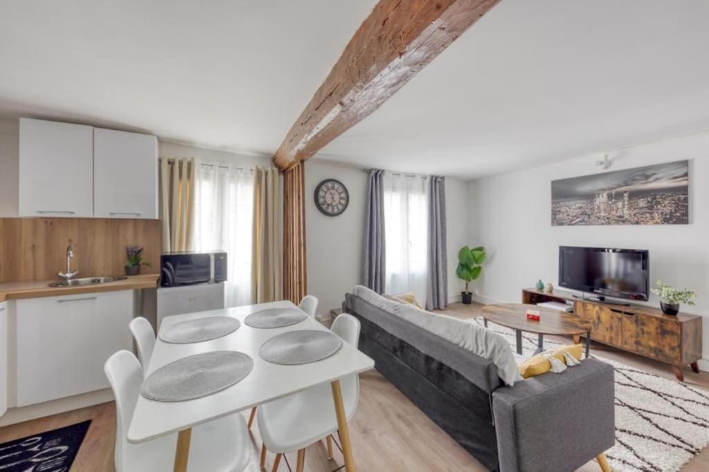 Charmant T3 En Duplex Saint-Brice-sous-Forêt Eksteriør bilde